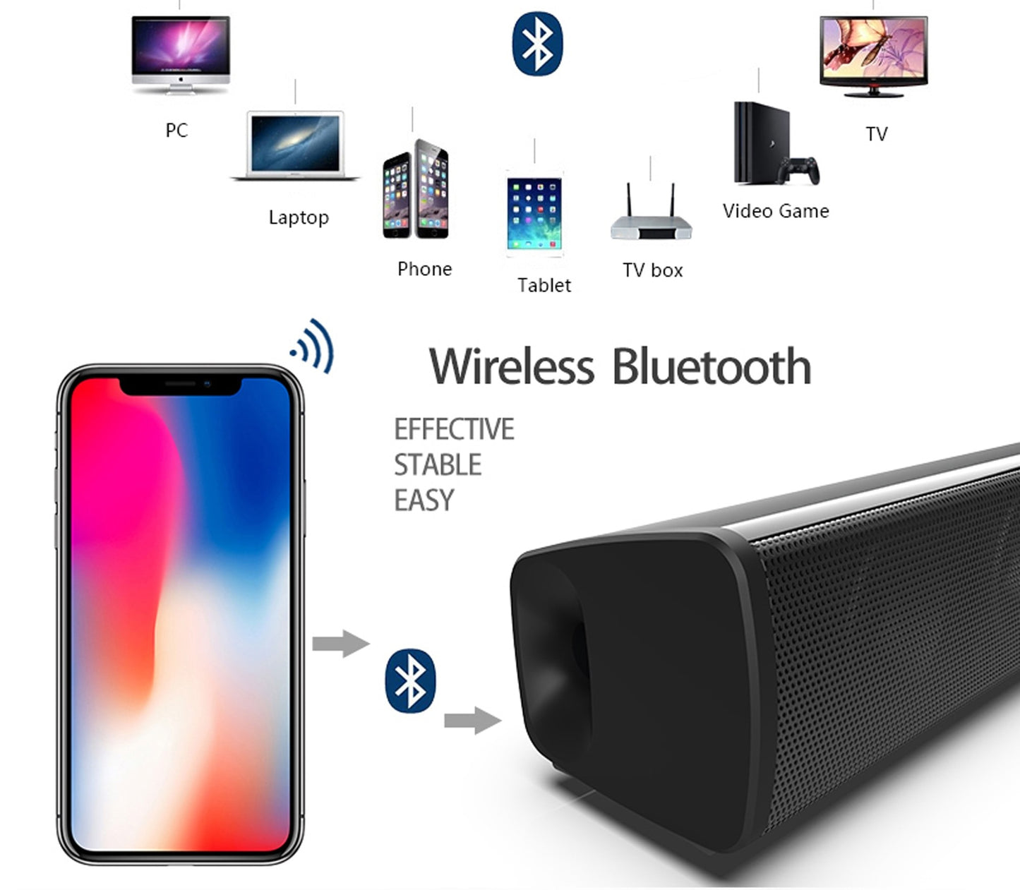 Home Theater Wireless Bluetooth Speakers