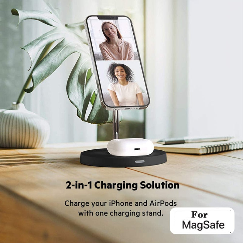 Fast Wireless Charger Stand For iPhones