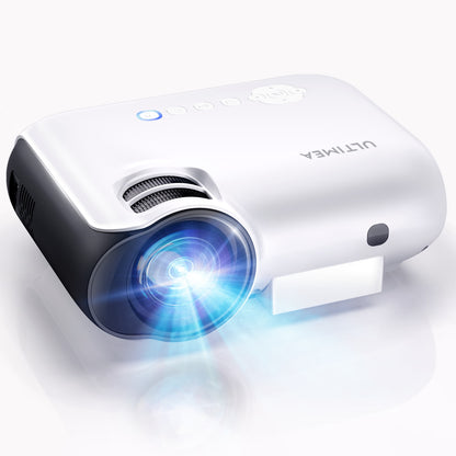 Immersive Outdoor Cinema: ULTIMEA 1080P Bluetooth Projector with 300 ANSI Lumens for Ultimate Portable Smart Home Theater